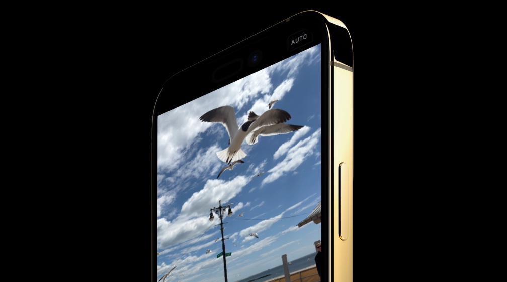 laying iphone